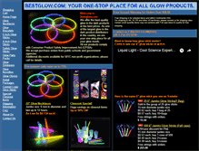 Tablet Screenshot of bestglow.com